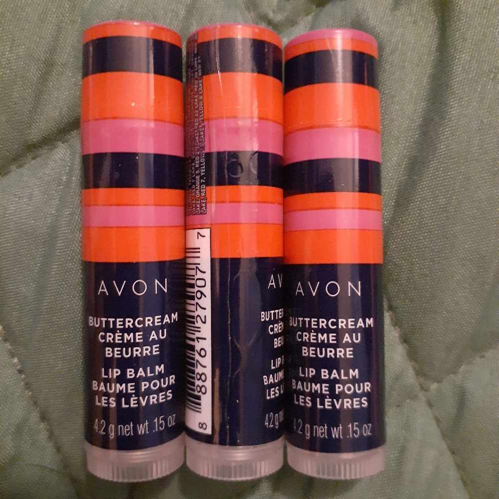 Set of 3 Buttercream au Beurre lip balm
